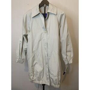 VTG Preston & York Sport Jacket Womens XS Stone Beige NWT Y2K Deadstock DuPont